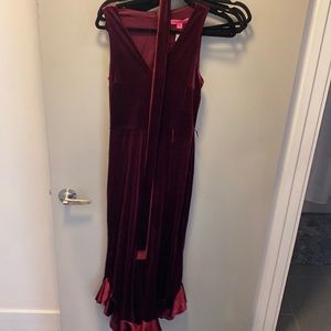ADORABLE velvet jumpsuit